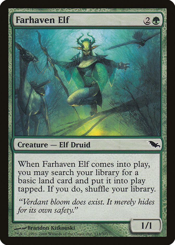 Farhaven Elf [Shadowmoor] | Good Games Adelaide SA