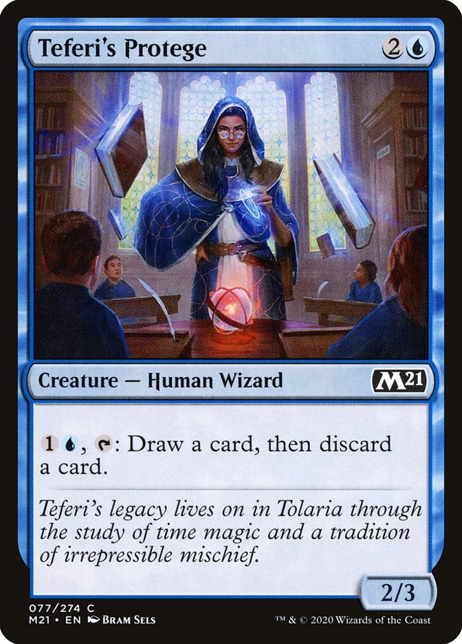 Teferi's Protege 77 (Core Set 2021)  - Foil | Good Games Adelaide SA