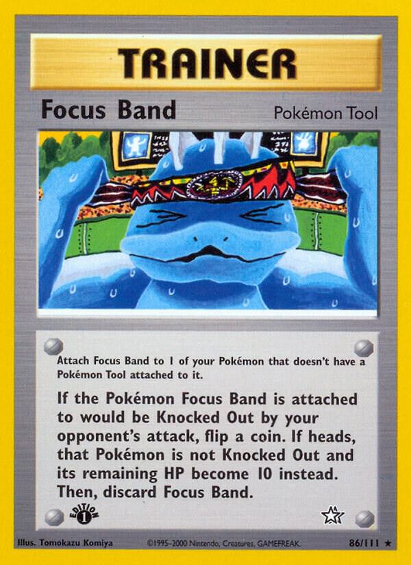 Focus Band 086/111 (Neo Genesis)  - 1st Edition | Good Games Adelaide SA