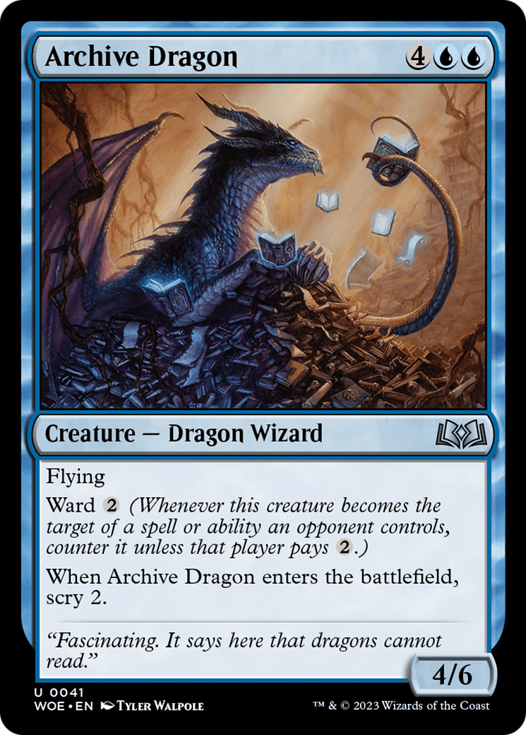 Archive Dragon [Wilds of Eldraine] | Good Games Adelaide SA