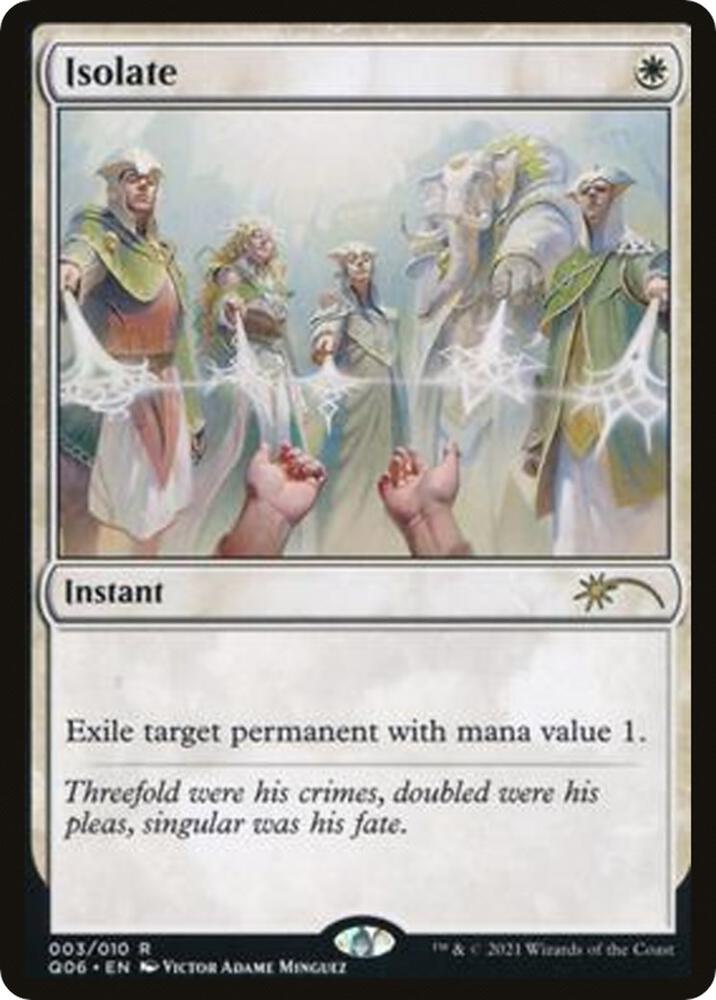 Isolate 3 (Unique and Miscellaneous Promos)  | Good Games Adelaide SA