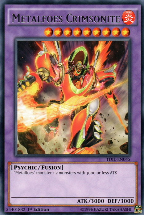 Metalfoes Crimsonite [TDIL-EN045] Rare | Good Games Adelaide SA