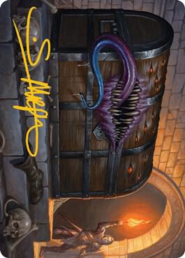 Mimic Art Card Gold Stamped Signature 27 (Art Series: Adventures in the Forgotten Realms)  | Good Games Adelaide SA
