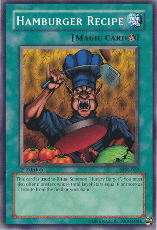 Hamburger Recipe [MRL-063] Common | Good Games Adelaide SA