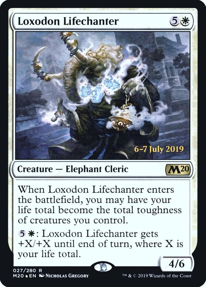 Loxodon Lifechanter 27 (Prerelease Cards)  - Foil | Good Games Adelaide SA