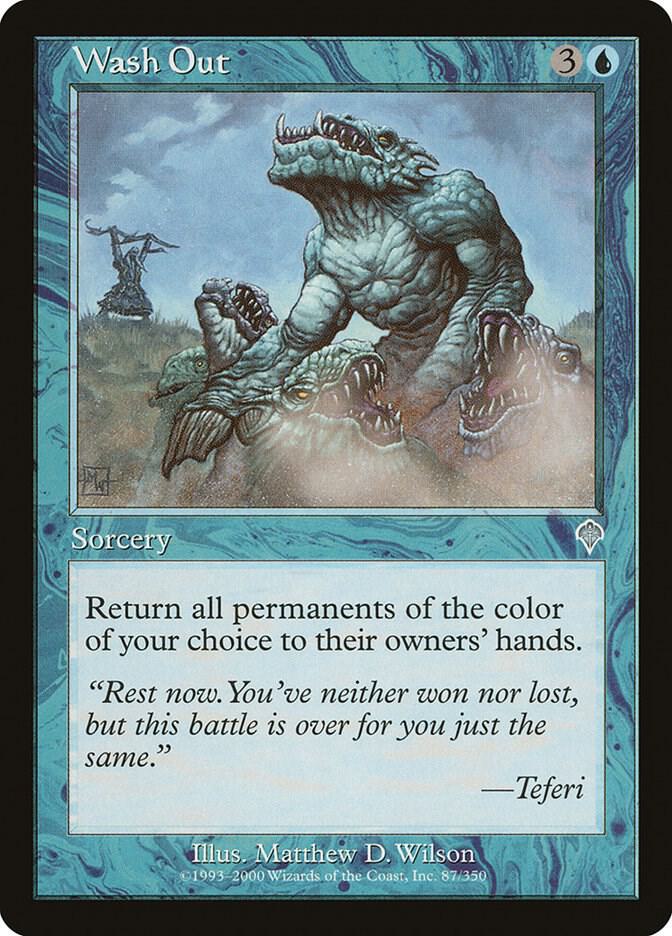 Wash Out 87 (Invasion)  - Foil | Good Games Adelaide SA