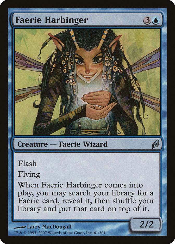 Faerie Harbinger 61 (Lorwyn)  | Good Games Adelaide SA