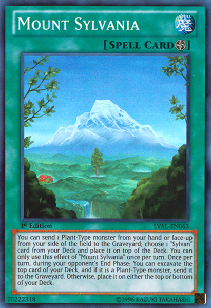 Mount Sylvania [LVAL-EN063] Super Rare | Good Games Adelaide SA