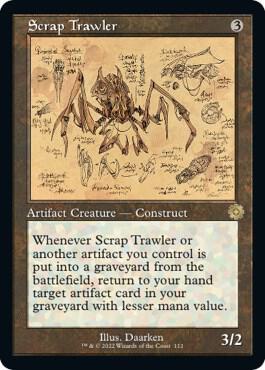 Scrap Trawler Schematic 112 (The Brothers' War: Retro Frame Artifacts)  | Good Games Adelaide SA