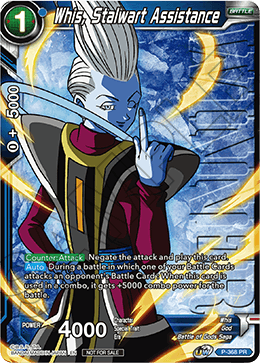 Whis, Stalwart Assistance (Unison Warrior Series Boost Tournament Pack Vol. 7 - Winner) (P-368) [Tournament Promotion Cards] | Good Games Adelaide SA
