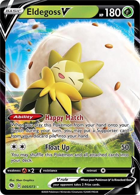 Eldegoss V 05/73 (Champion's Path)  - Holofoil | Good Games Adelaide SA