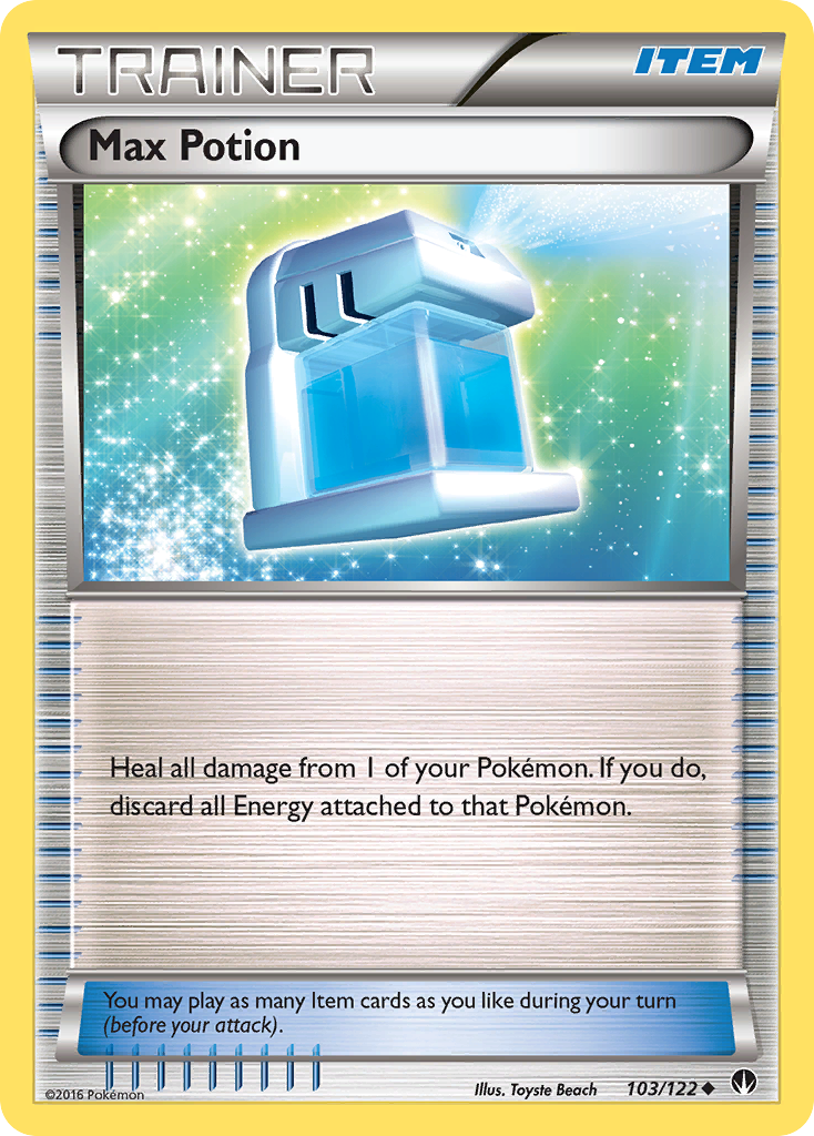 Max Potion (103/122) [XY: BREAKpoint] | Good Games Adelaide SA