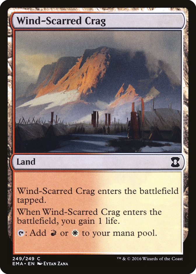 Wind-Scarred Crag [Eternal Masters] | Good Games Adelaide SA