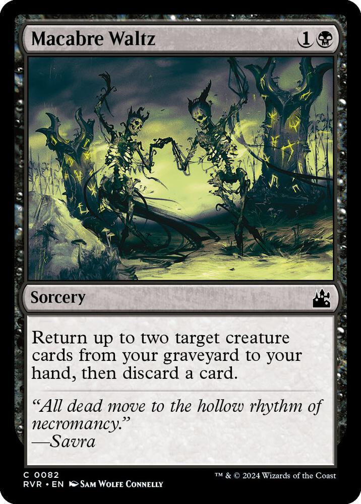 Macabre Waltz 82 (Ravnica Remastered)  - Foil | Good Games Adelaide SA