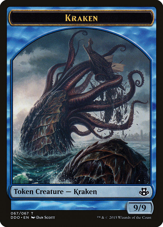 Kraken Token [Duel Decks: Elspeth vs. Kiora] | Good Games Adelaide SA