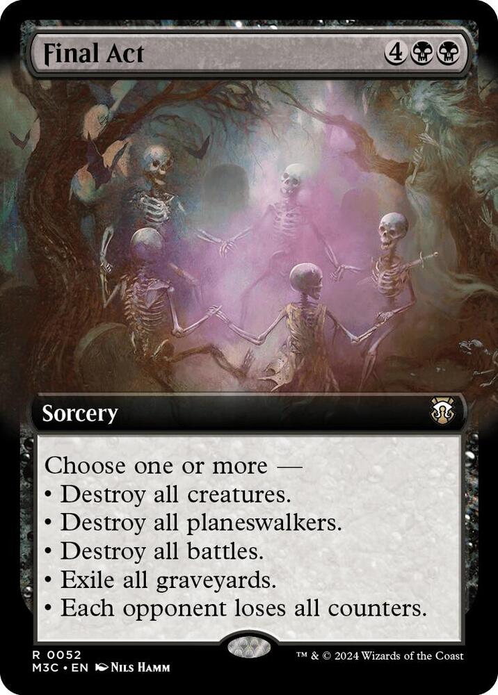 Final Act 52/411 (Commander: Modern Horizons 3)  - Extended Art Ripple Foil | Good Games Adelaide SA