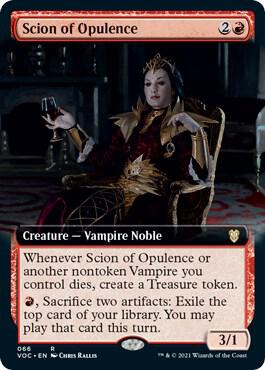 Scion of Opulence Extended Art 66 (Commander: Innistrad: Crimson Vow)  | Good Games Adelaide SA