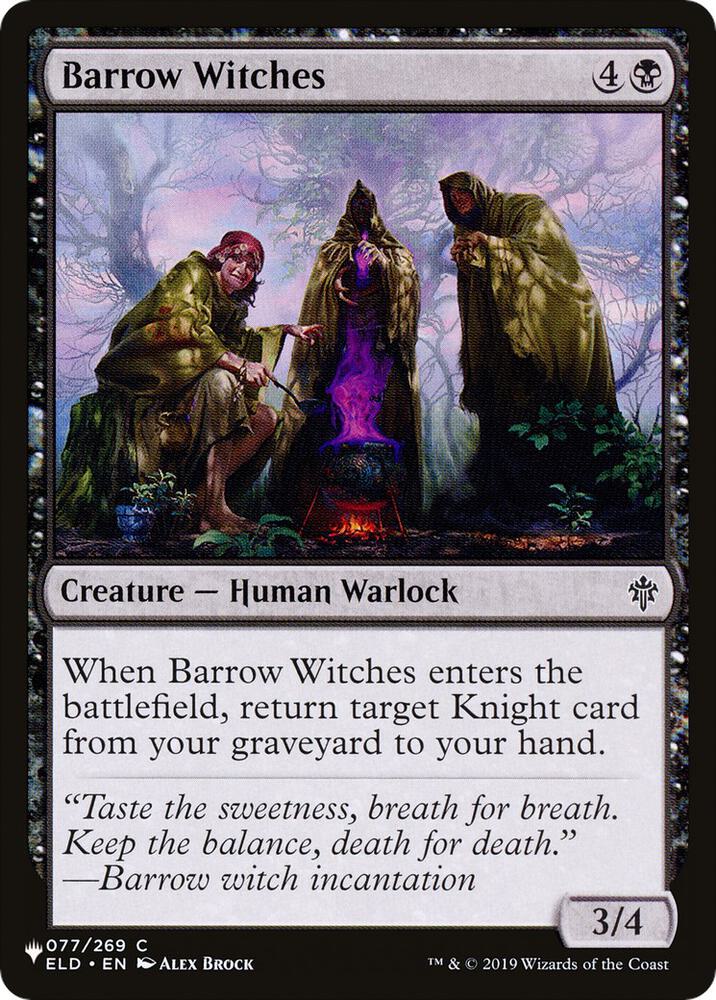 Barrow Witches 077/269 (The List Reprints)  | Good Games Adelaide SA