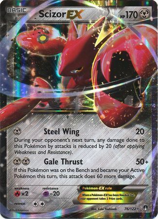 Scizor EX (76/122) (Jumbo Card) [XY: BREAKpoint] | Good Games Adelaide SA