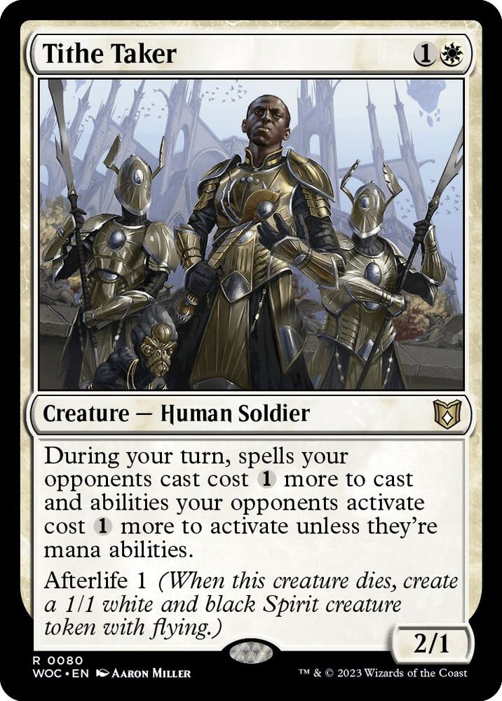 Tithe Taker 80 (Commander: Wilds of Eldraine)  | Good Games Adelaide SA