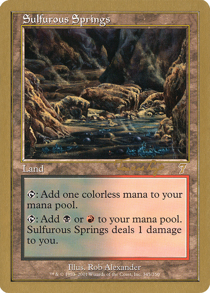 Sulfurous Springs (Tom van de Logt) [World Championship Decks 2001] | Good Games Adelaide SA