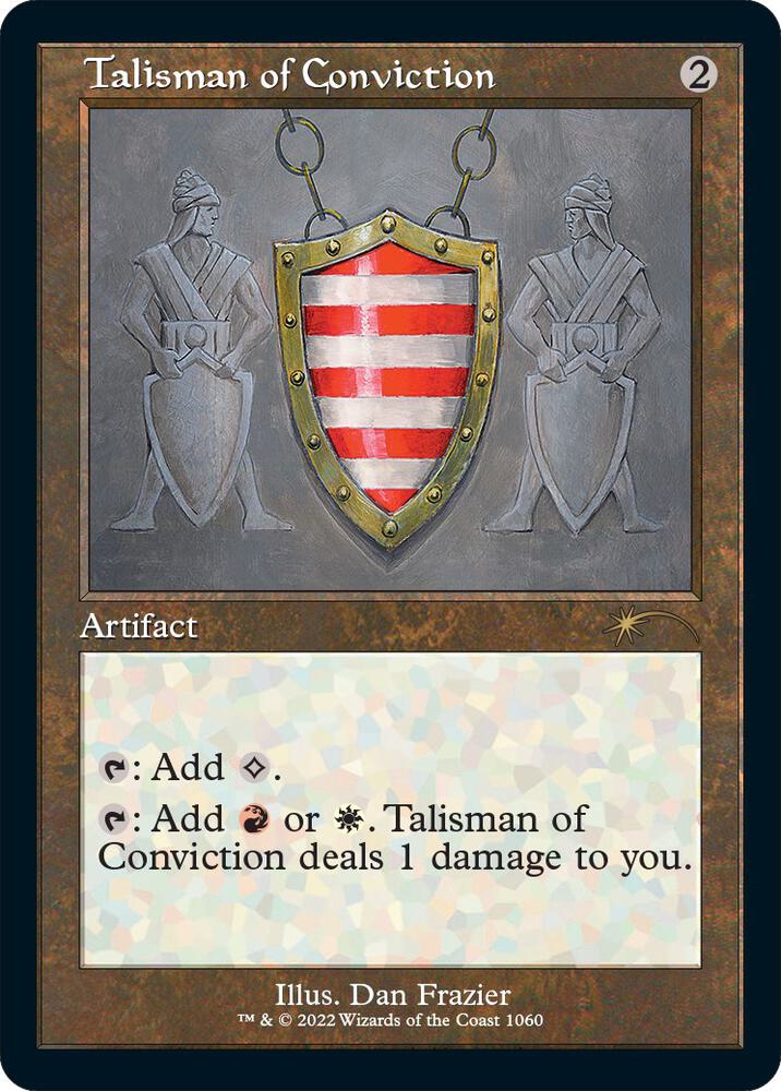 Talisman of Conviction Retro Frame 1060 (Secret Lair Drop Series)  | Good Games Adelaide SA