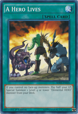 A Hero Lives [SDHS-EN026] Common | Good Games Adelaide SA