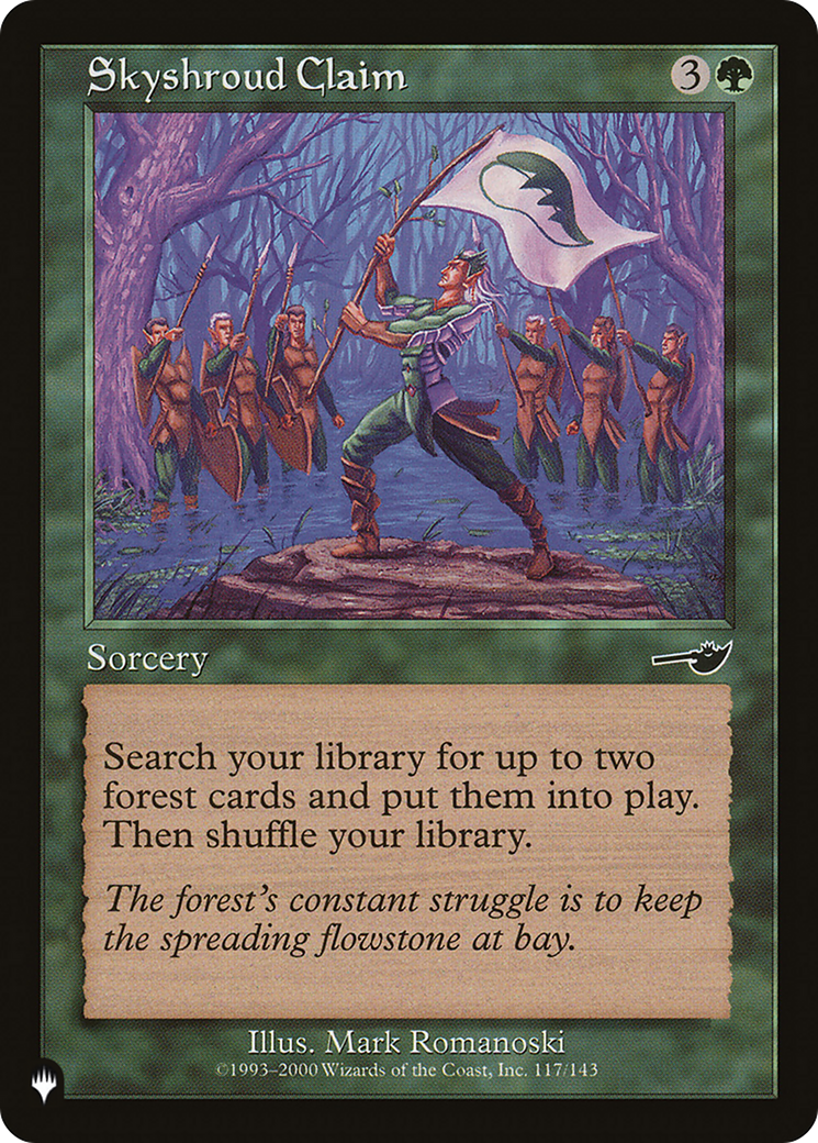 Skyshroud Claim [The List Reprints] | Good Games Adelaide SA