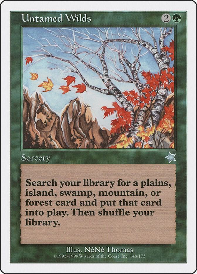 Untamed Wilds 148 (Starter 1999)  | Good Games Adelaide SA