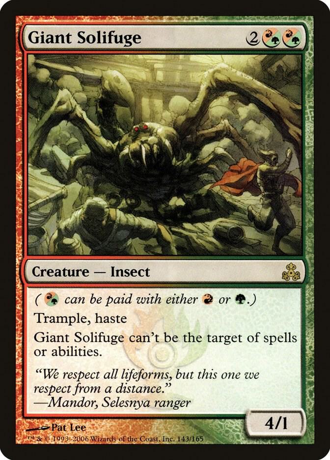 Giant Solifuge 143 (Guildpact)  - Foil | Good Games Adelaide SA