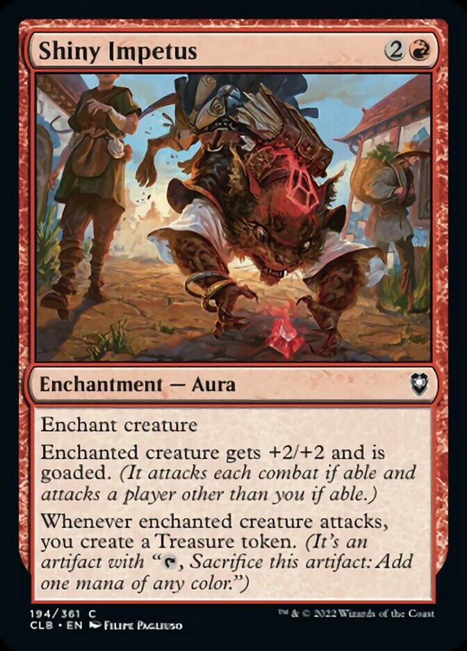 Shiny Impetus [Commander Legends: Battle for Baldur's Gate] | Good Games Adelaide SA