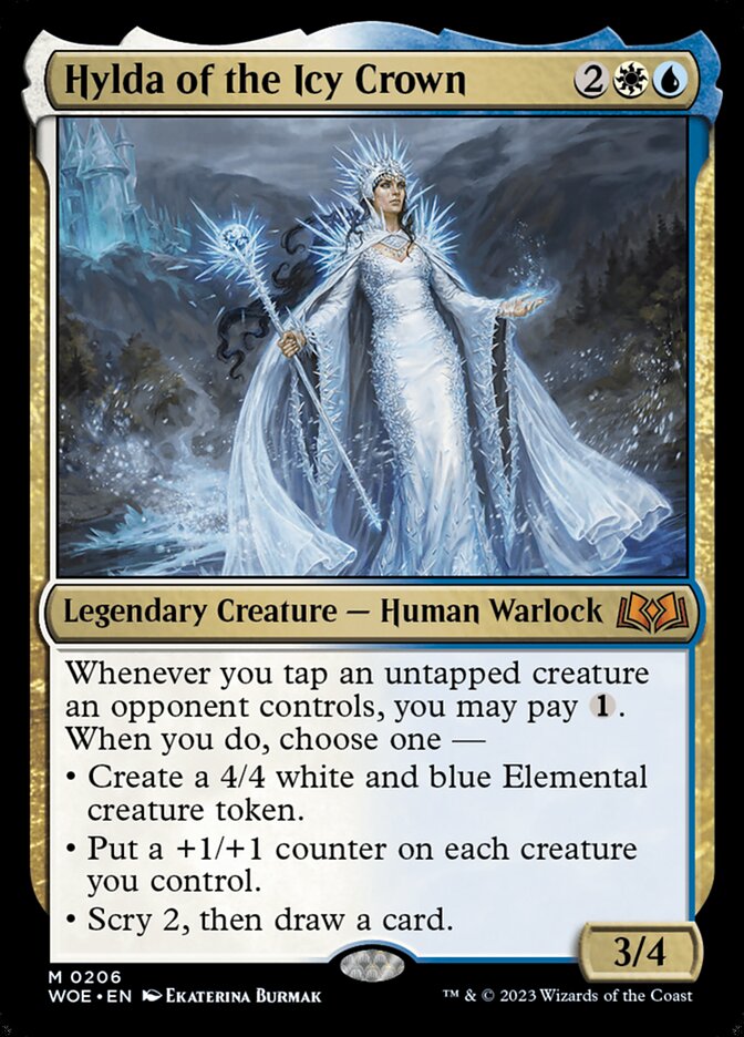 Hylda of the Icy Crown 206 (Wilds of Eldraine)  | Good Games Adelaide SA
