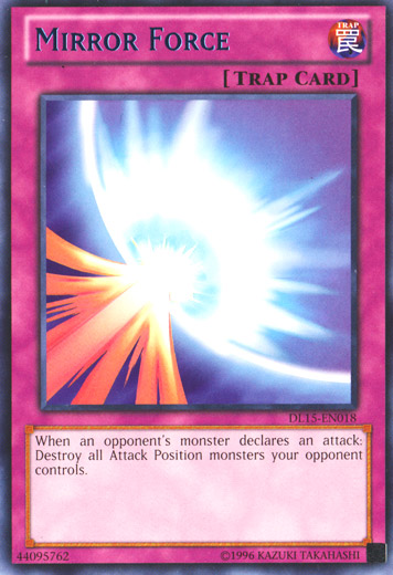 Mirror Force (Blue) [DL15-EN018] Rare | Good Games Adelaide SA