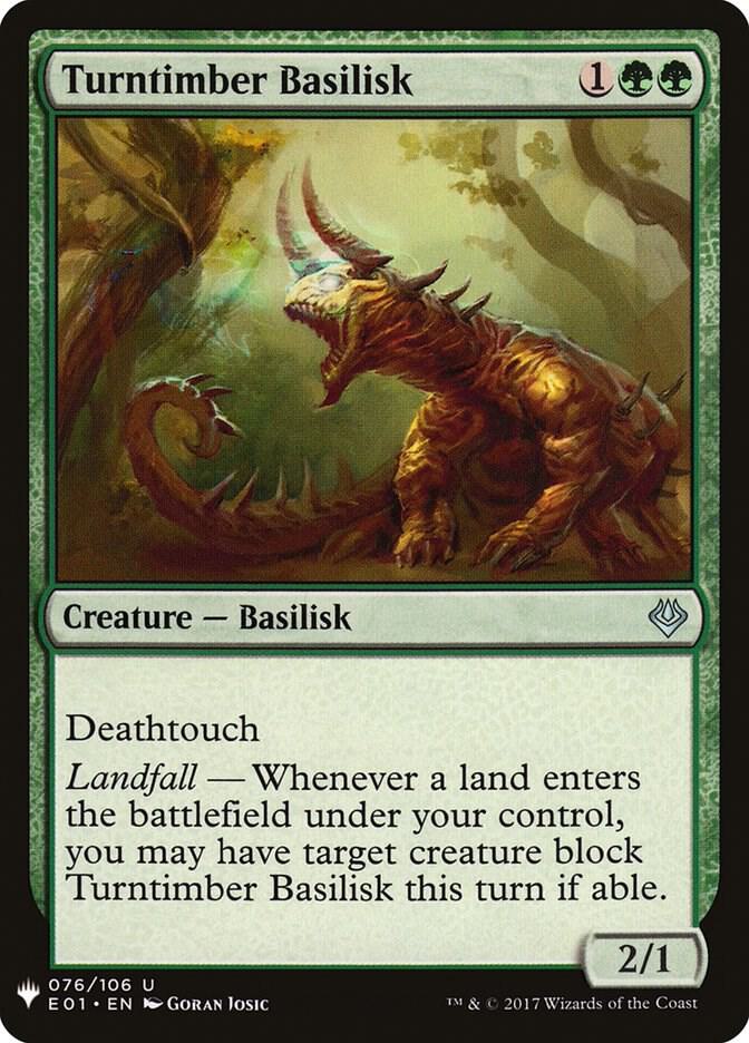 Turntimber Basilisk 76 (The List Reprints)  | Good Games Adelaide SA