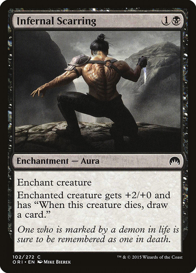 Infernal Scarring [Magic Origins] | Good Games Adelaide SA