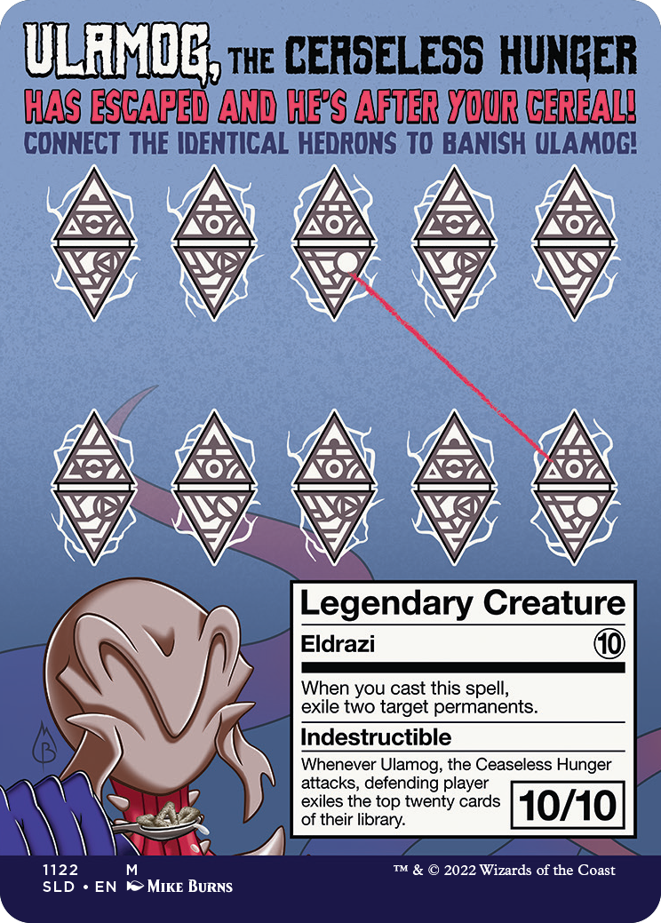 Ulamog, the Ceaseless Hunger (Borderless) [Secret Lair Drop Series] | Good Games Adelaide SA