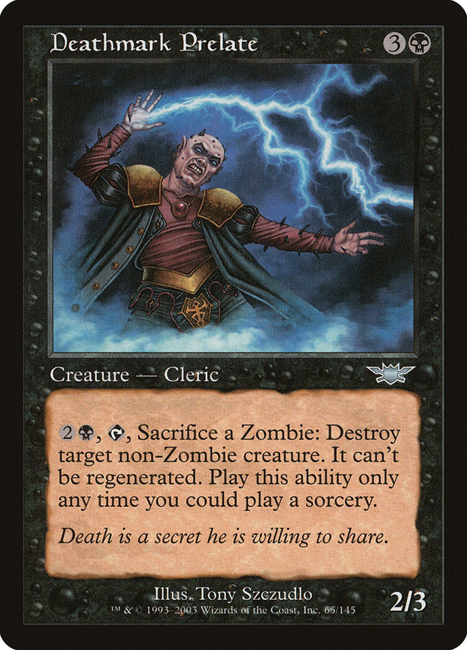 Deathmark Prelate 65 (Legions)  - Foil | Good Games Adelaide SA