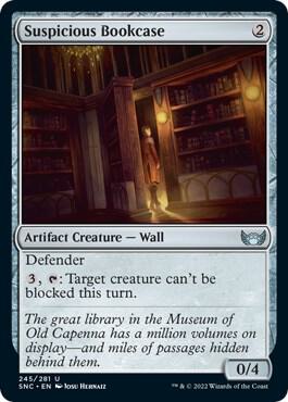 Suspicious Bookcase 245 (Streets of New Capenna)  - Foil | Good Games Adelaide SA