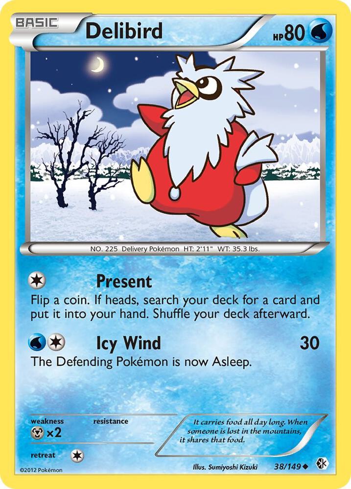 Delibird 38/149 (Boundaries Crossed)  | Good Games Adelaide SA