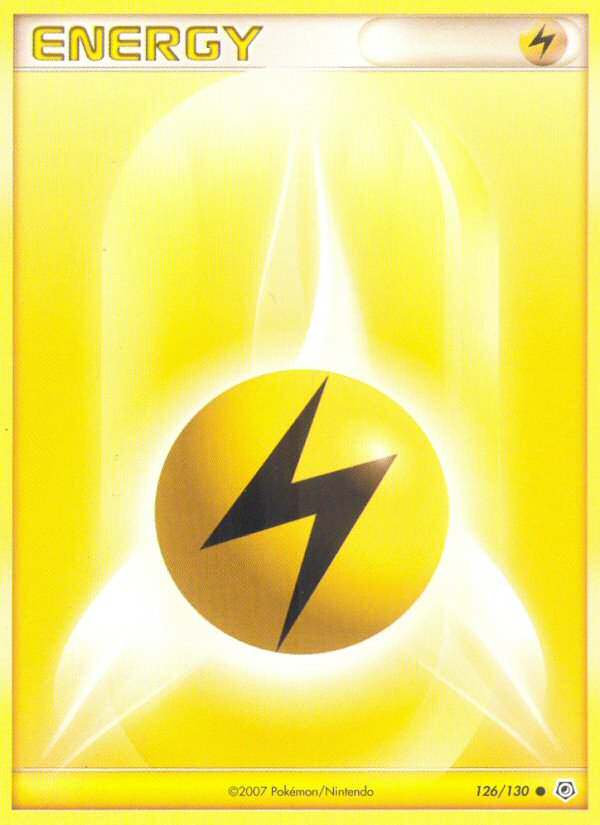 Lightning Energy (126/130) [Diamond & Pearl: Base Set] | Good Games Adelaide SA