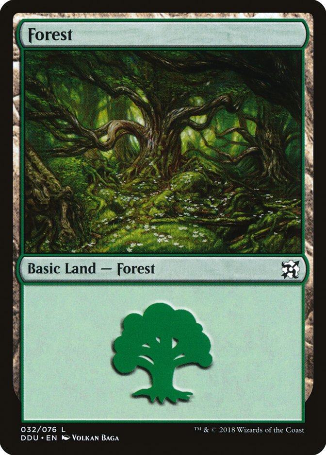 Forest (32) [Duel Decks: Elves vs. Inventors] | Good Games Adelaide SA