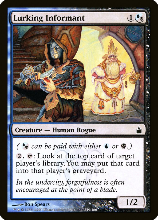 Lurking Informant 249 (Ravnica: City of Guilds)  - Foil | Good Games Adelaide SA