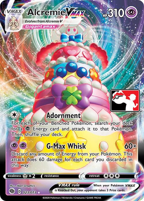 Alcremie VMAX Series 1 23/73 (Prize Pack Series Cards)  - Holofoil | Good Games Adelaide SA