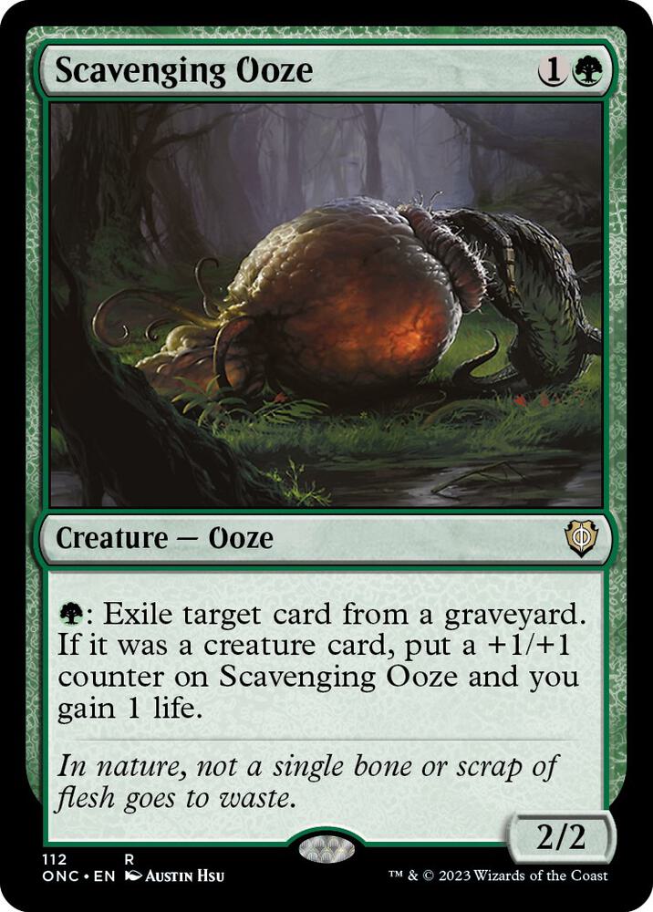 Scavenging Ooze 112 (Commander: Phyrexia: All Will Be One)  | Good Games Adelaide SA