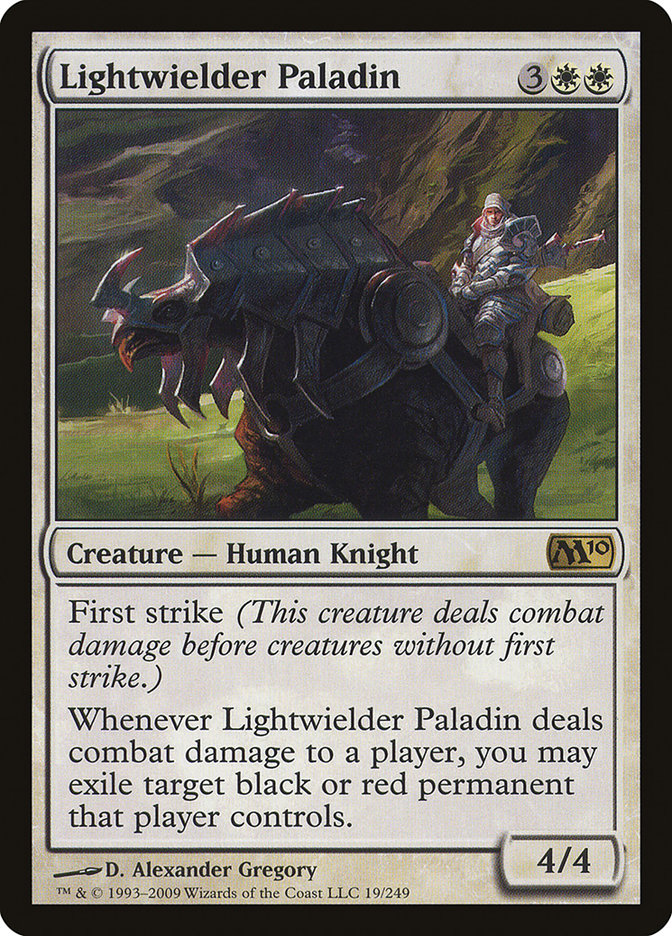 Lightwielder Paladin [Magic 2010] | Good Games Adelaide SA