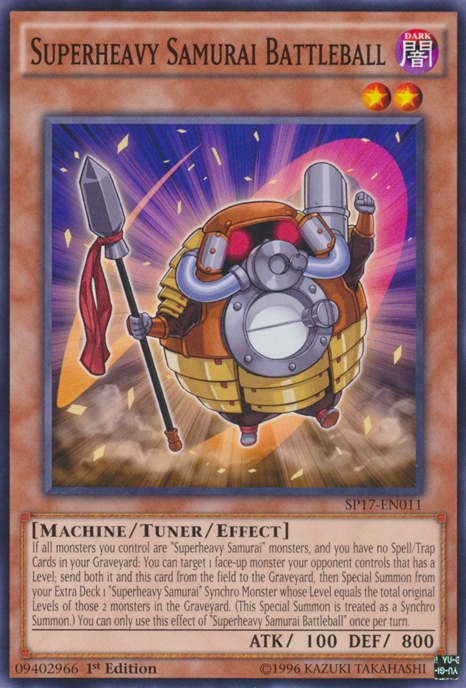 Superheavy Samurai Battleball [SP17-EN011] Common | Good Games Adelaide SA