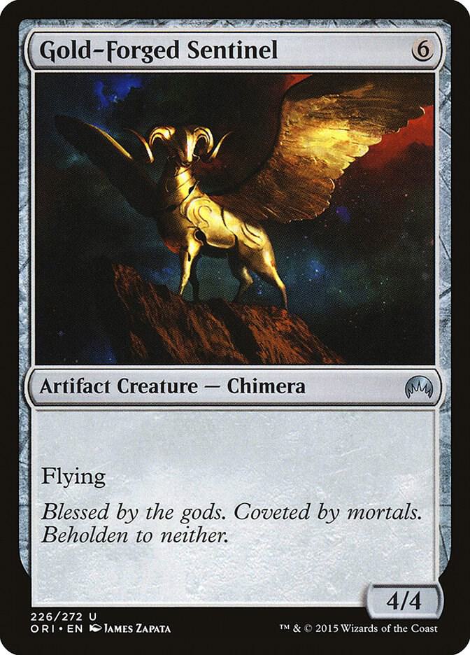 Gold-Forged Sentinel 226 (Magic Origins)  - Foil | Good Games Adelaide SA