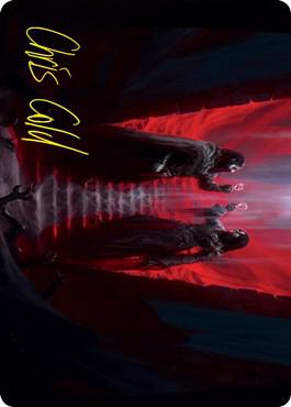 Vampires Vengeance Art Card Gold Stamped Signature 49 (Art Series: Innistrad: Crimson Vow)  | Good Games Adelaide SA
