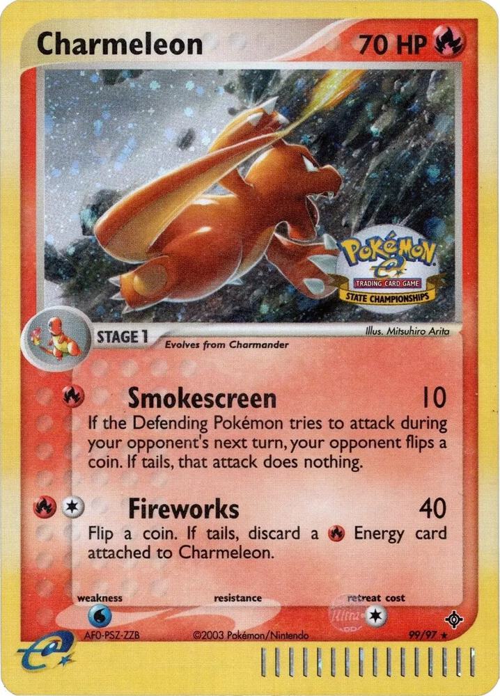 Charmeleon 99 97 State Championship 099/097 (League & Championship Cards)  - Holofoil | Good Games Adelaide SA
