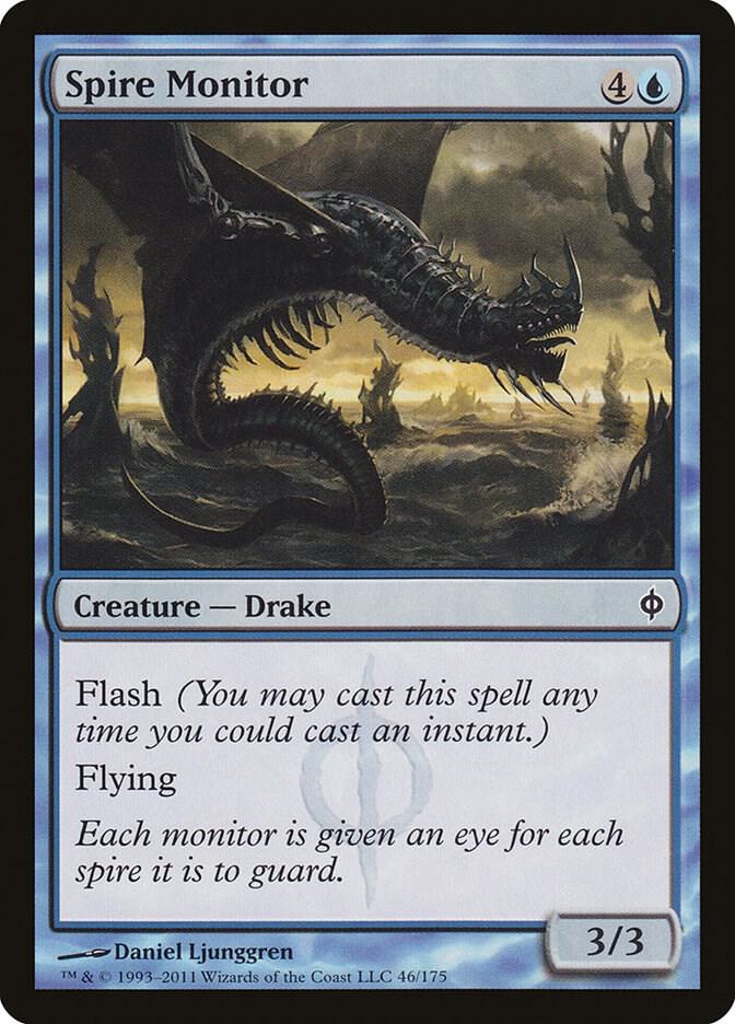 Spire Monitor 46 (New Phyrexia)  - Foil | Good Games Adelaide SA